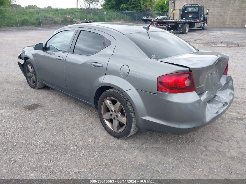 2013 Dodge Avenger Se VIN: 1C3CDZABXDN688088 Lot: 39615563