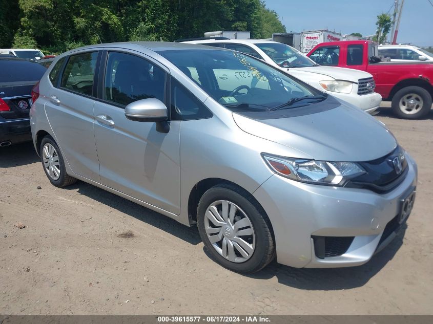 2016 Honda Fit Lx VIN: JHMGK5H57GX000051 Lot: 39615577