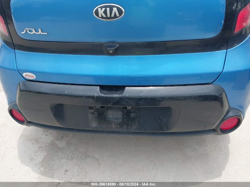 2016 Kia Soul + VIN: KNDJP3A53G7331037 Lot: 39615590