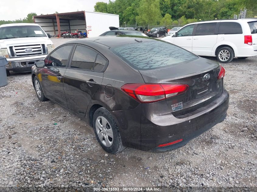 2017 Kia Forte Lx VIN: 3KPFK4A79HE143877 Lot: 39615593