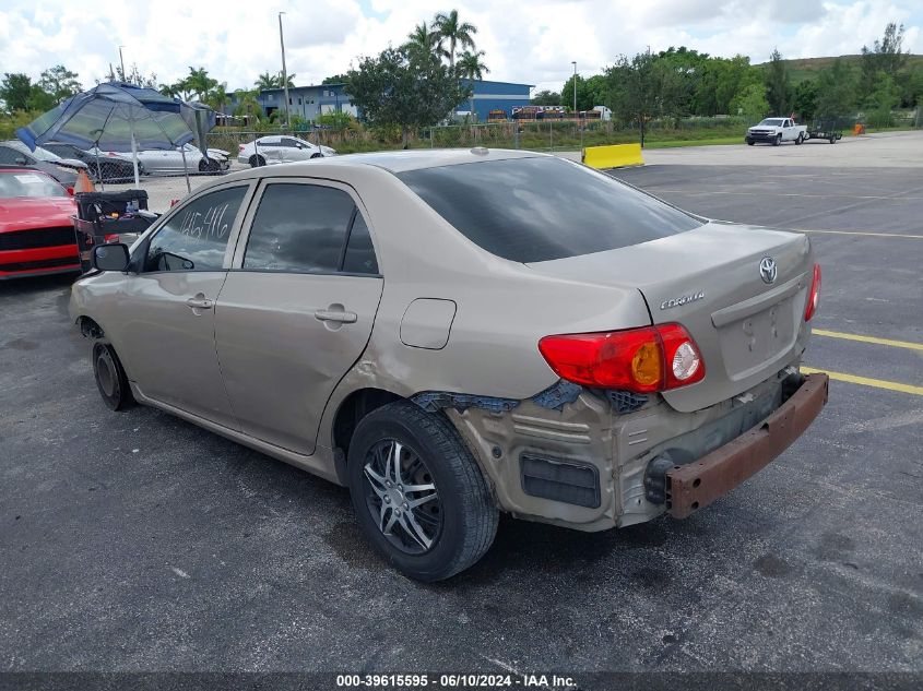 2009 Toyota Corolla S/Le/Xle VIN: 2T1BU40E49C161602 Lot: 39615595