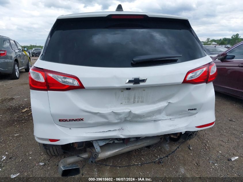 2018 Chevrolet Equinox Lt VIN: 2GNAXTEX2J6352147 Lot: 39615602