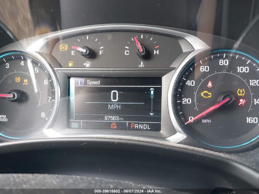 2018 Chevrolet Equinox Lt VIN: 2GNAXTEX2J6352147 Lot: 39615602