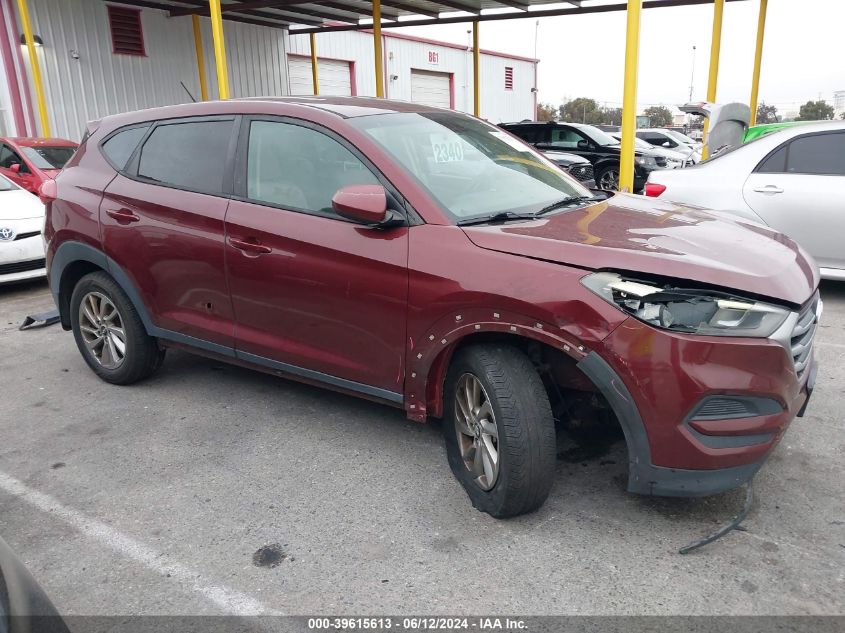 2018 Hyundai Tucson Se VIN: KM8J23A42JU610165 Lot: 39615613