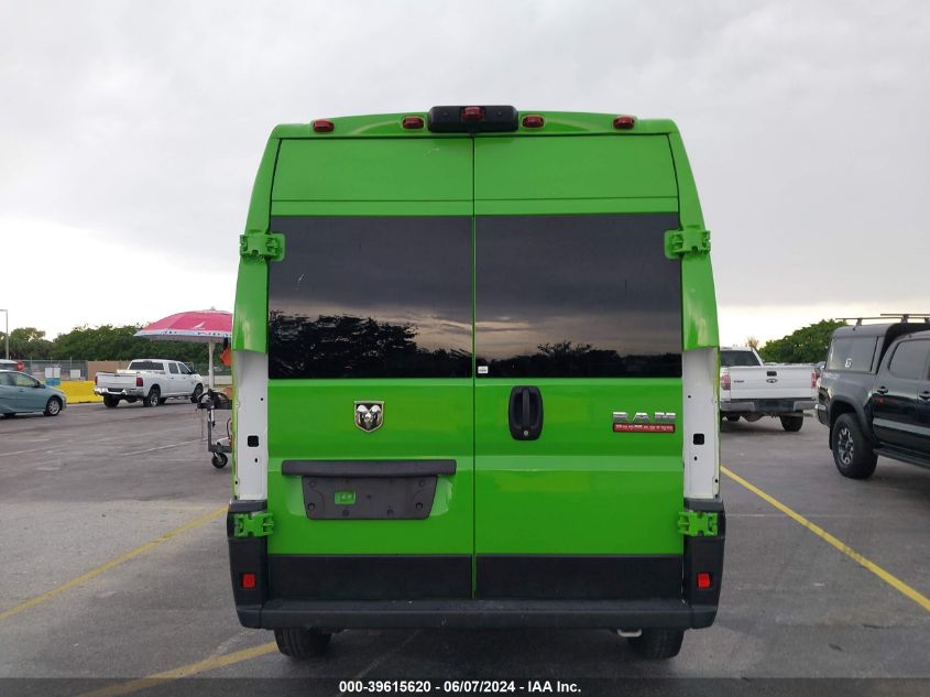 2021 Ram Promaster 2500 High Roof 159 Wb VIN: 3C6LRVDG3ME521743 Lot: 39615620