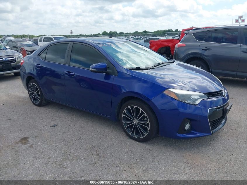 2015 TOYOTA COROLLA S PLUS - 5YFBURHE5FP277744