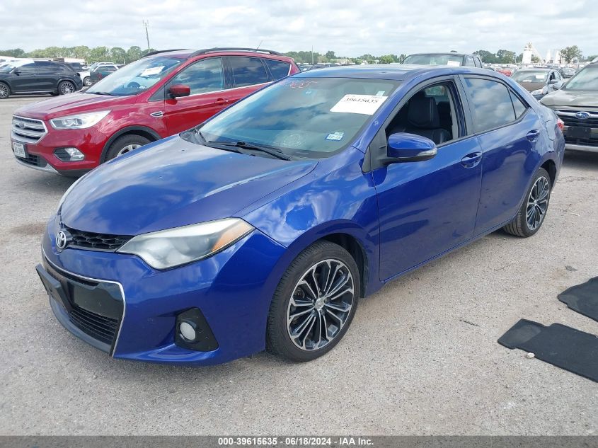 5YFBURHE5FP277744 2015 TOYOTA COROLLA - Image 2