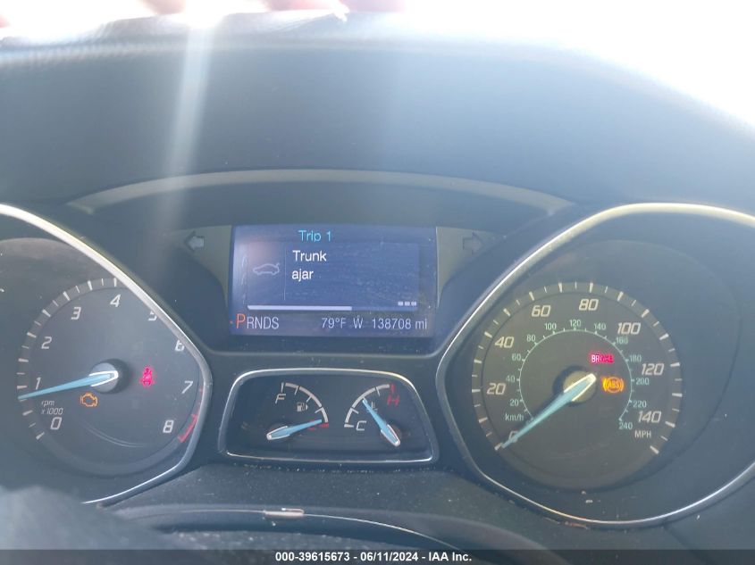 2013 Ford Focus Se VIN: 1FADP3F26DL141334 Lot: 39615673