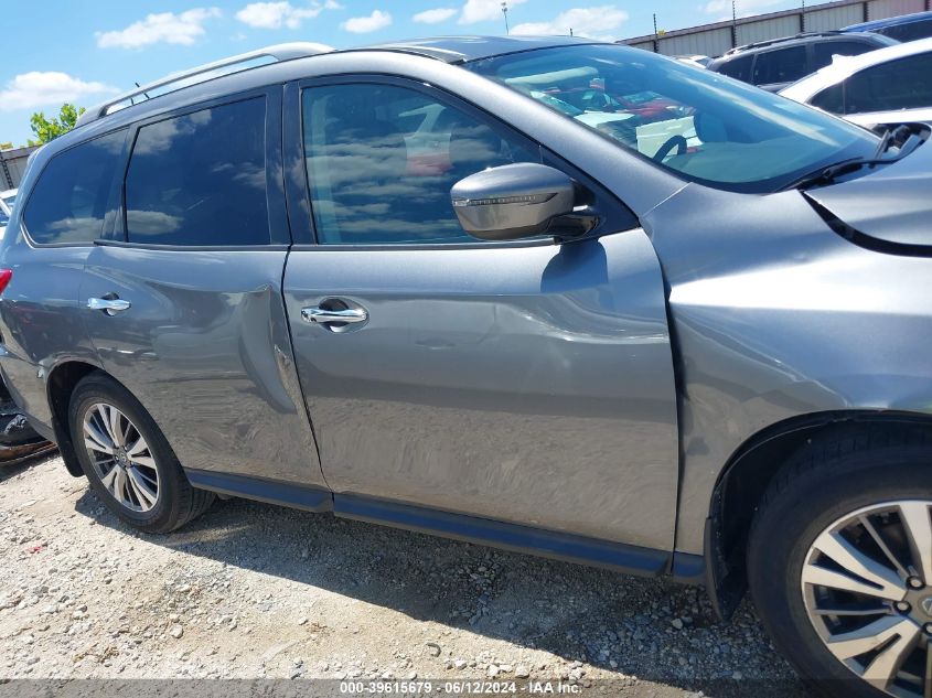 2018 Nissan Pathfinder Sv VIN: 5N1DR2MN1JC624555 Lot: 39615679