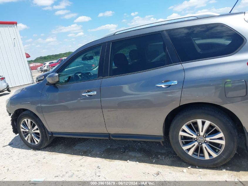 2018 Nissan Pathfinder Sv VIN: 5N1DR2MN1JC624555 Lot: 39615679
