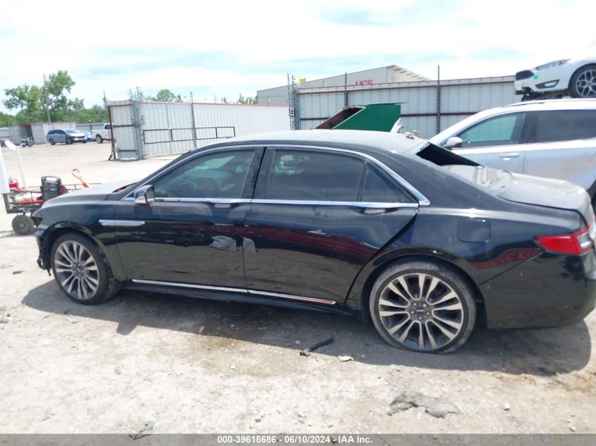 2017 Lincoln Continental Reserve VIN: 1LN6L9NCXH5606750 Lot: 39615686