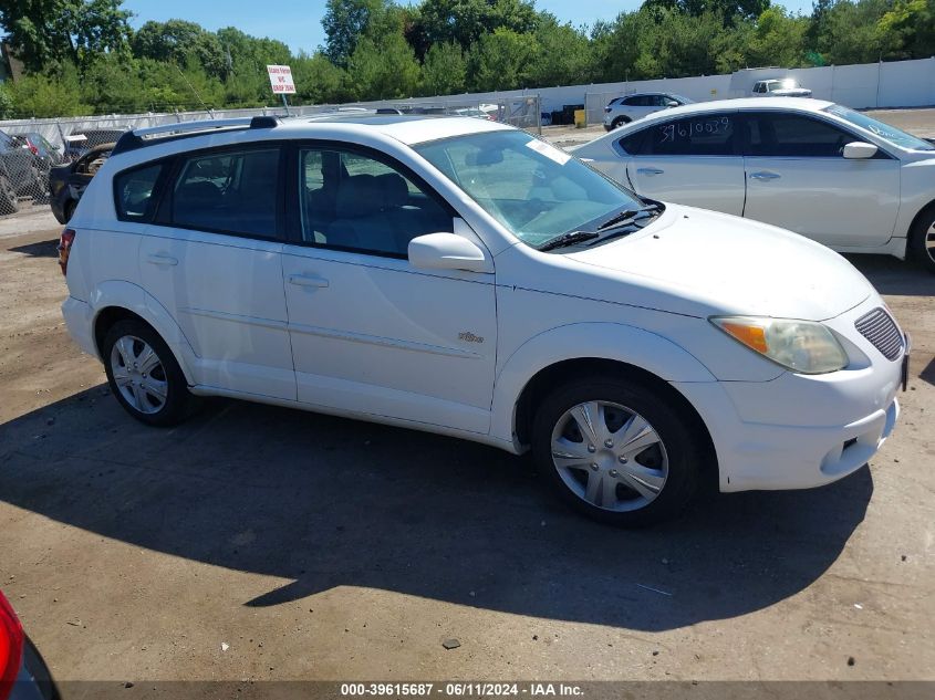 2005 Pontiac Vibe VIN: 5Y2SL638X5Z403118 Lot: 39615687