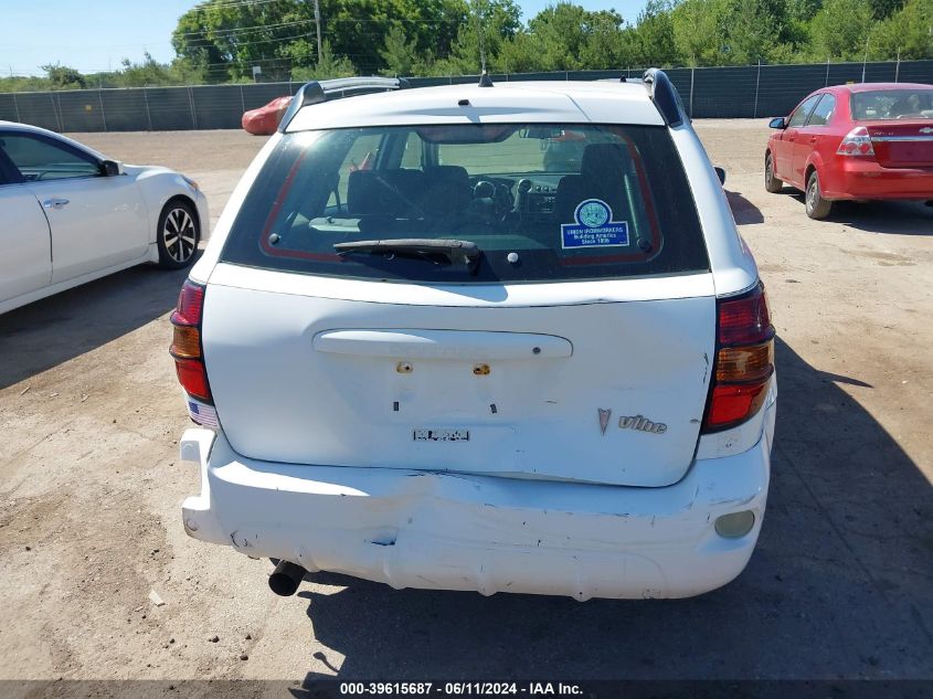 2005 Pontiac Vibe VIN: 5Y2SL638X5Z403118 Lot: 39615687