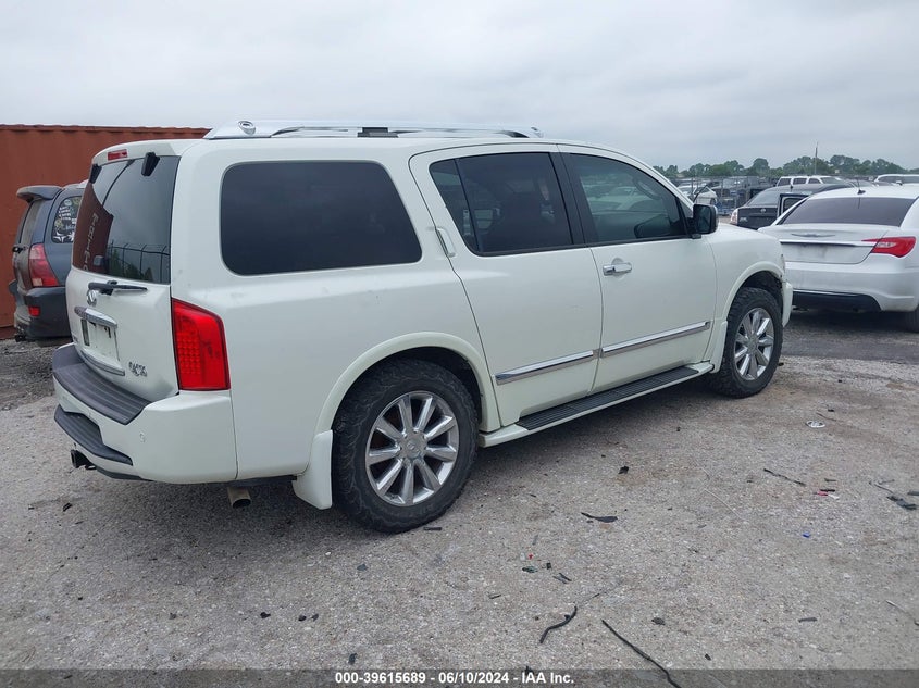 2010 Infiniti Qx56 VIN: 5N3ZA0NC1AN905166 Lot: 39615689