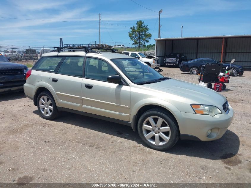 2007 Subaru Outback 2.5I VIN: 4S4BP61C476313975 Lot: 39615700