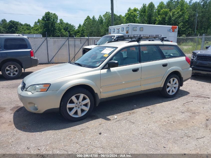 2007 Subaru Outback 2.5I VIN: 4S4BP61C476313975 Lot: 39615700