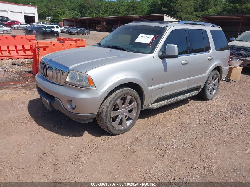 2005 Lincoln Aviator VIN: 5LMEU68H95ZJ13450 Lot: 39615707