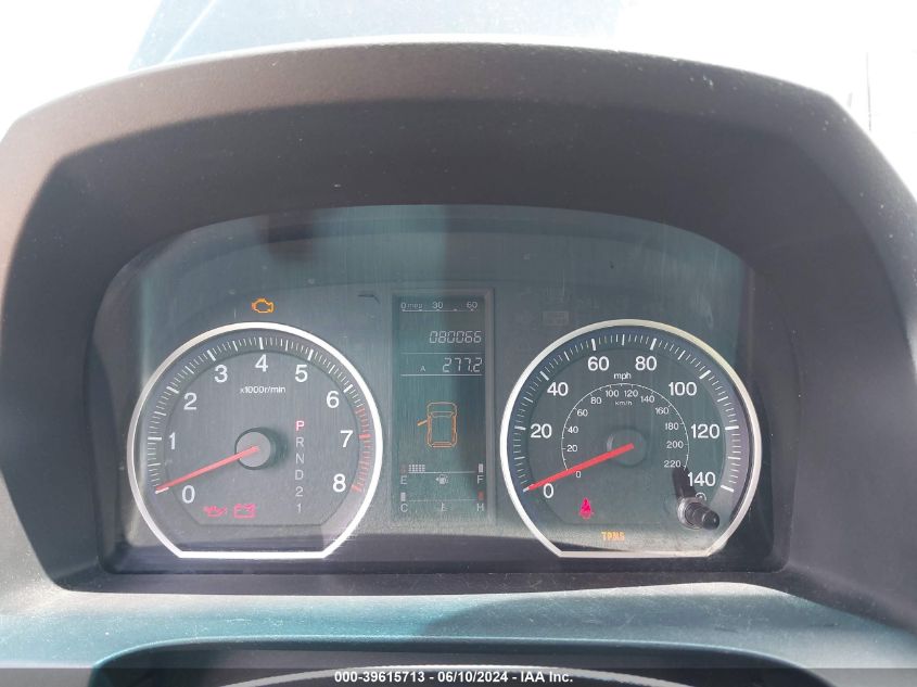 2009 Honda Cr-V Lx VIN: 5J6RE38319L004699 Lot: 39615713