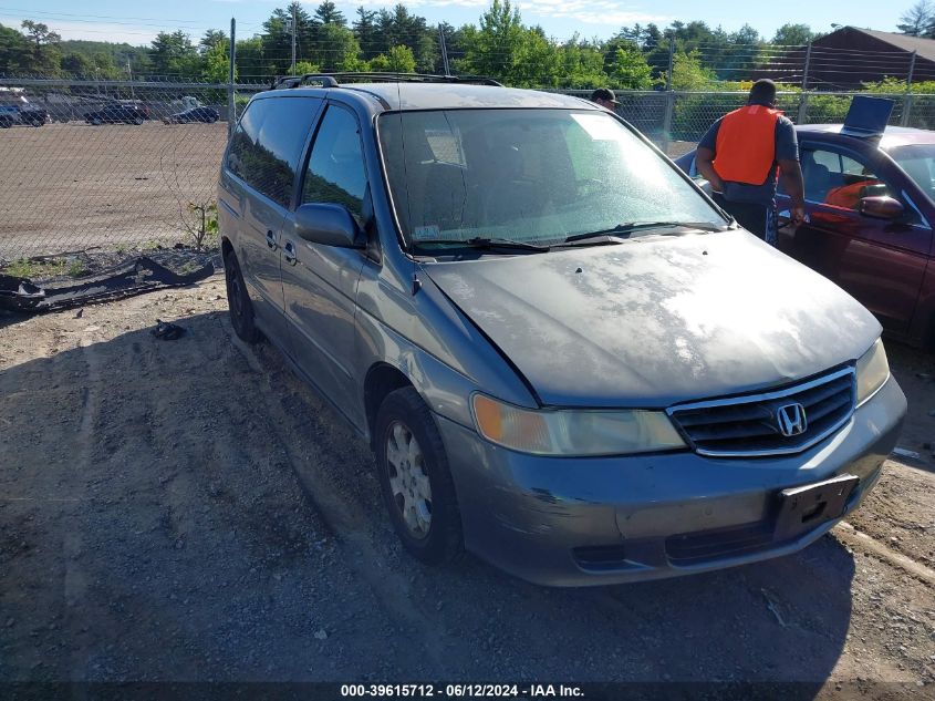 2002 Honda Odyssey Ex-L VIN: 2HKRL180X2H515599 Lot: 39615712