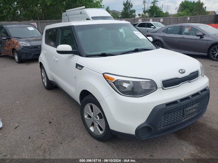 2014 Kia Soul VIN: KNDJN2A24E7043921 Lot: 39615715