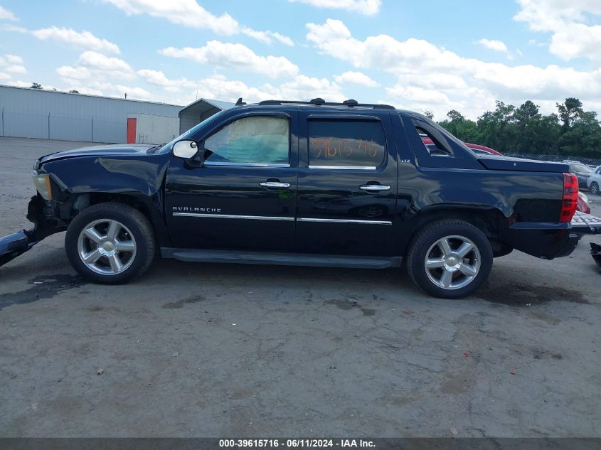 2011 Chevrolet Avalanche 1500 Ltz VIN: 3GNTKGE34BG394837 Lot: 39615716