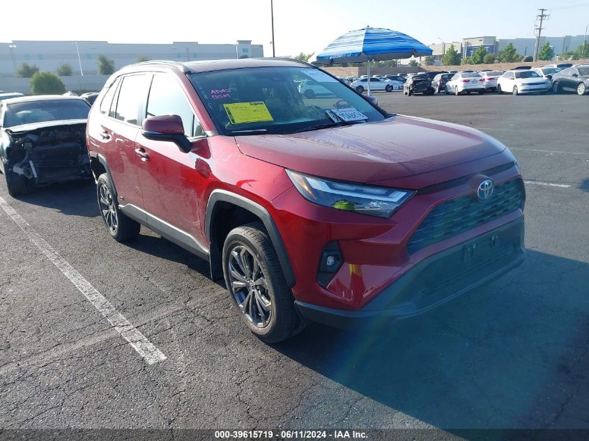 2022 Toyota Rav4 Xle Premium Hybrid VIN: JTMB6RFV6ND072514 Lot: 39615719