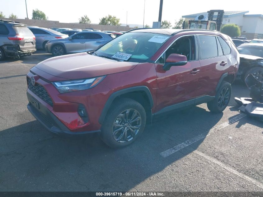 2022 Toyota Rav4 Xle Premium Hybrid VIN: JTMB6RFV6ND072514 Lot: 39615719