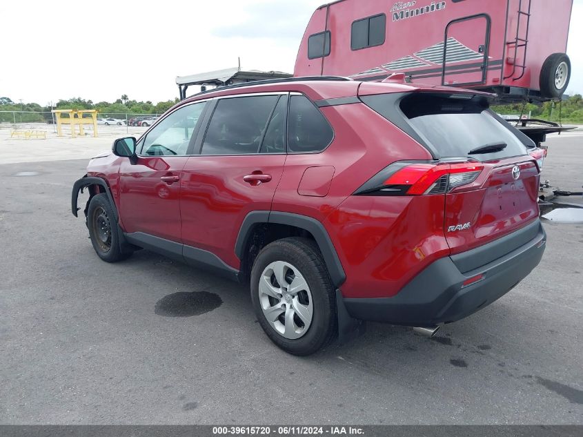 VIN 2T3H1RFV3LW068137 2020 TOYOTA RAV4 LE