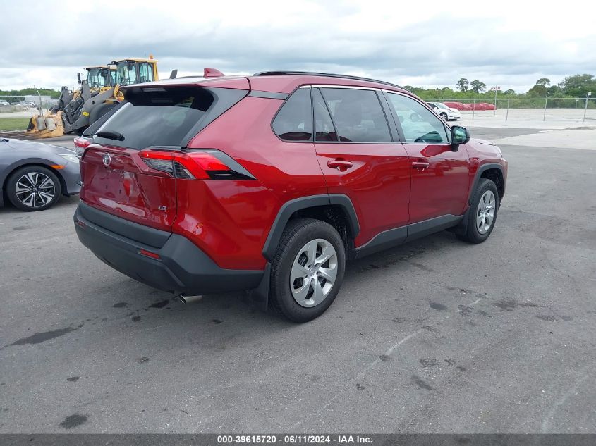 VIN 2T3H1RFV3LW068137 2020 TOYOTA RAV4 LE
