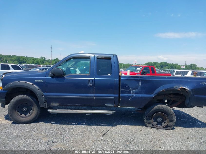 2004 Ford F250 Super Duty VIN: 1FTNX21L54EC47139 Lot: 39615729