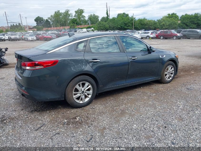 2016 Kia Optima Lx VIN: KNAGT4L38G5087157 Lot: 39615736