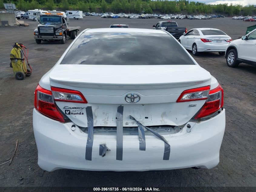 2013 Toyota Camry Se VIN: 4T1BF1FK1DU721797 Lot: 39615735