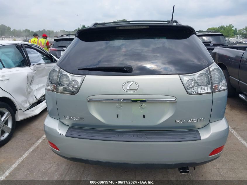 2006 Lexus Rx 400H VIN: JTJGW31U060002403 Lot: 39615748