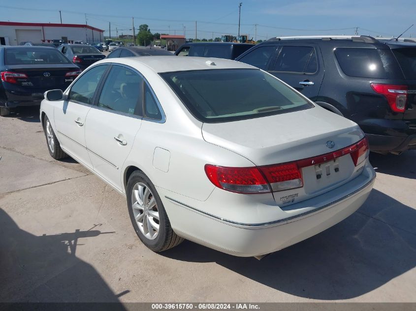 2007 Hyundai Azera Limited/Se VIN: KMHFC46FX7A182746 Lot: 39615750