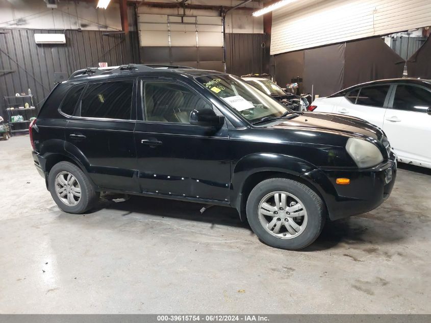 2008 Hyundai Tucson Limited V6/Se VIN: KM8JN72D58U733479 Lot: 39615754