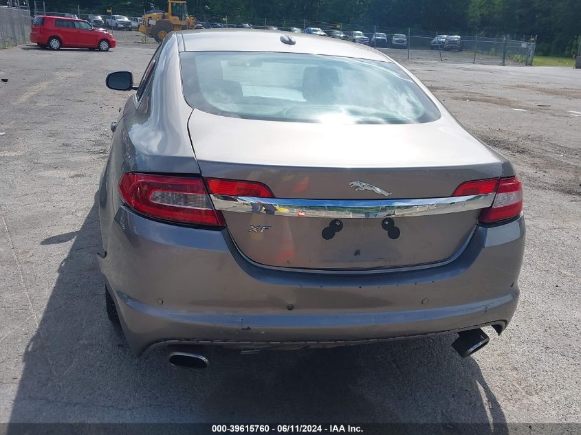 2011 Jaguar Xf VIN: SAJWA0FB2BLR87171 Lot: 39615760