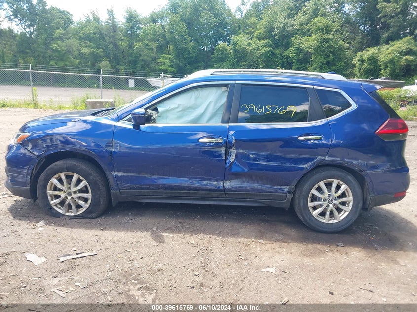 2019 Nissan Rogue Sv VIN: JN8AT2MV9KW384104 Lot: 39615769