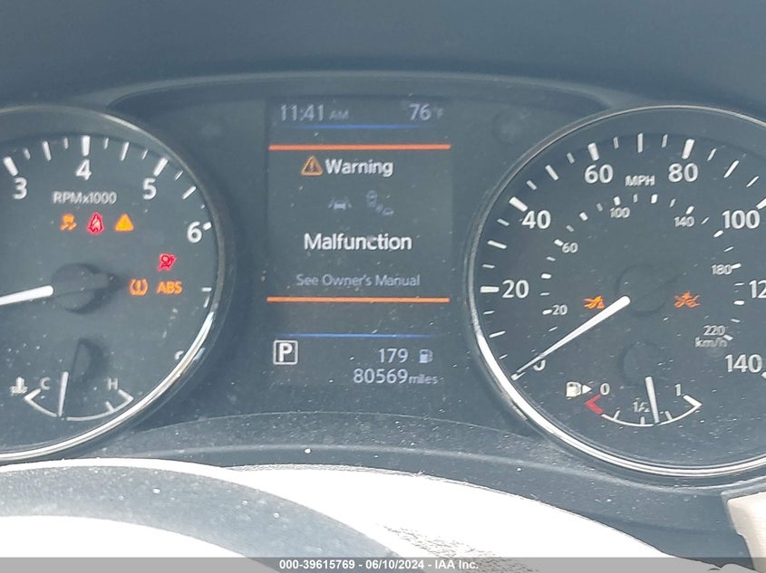 2019 Nissan Rogue Sv VIN: JN8AT2MV9KW384104 Lot: 39615769