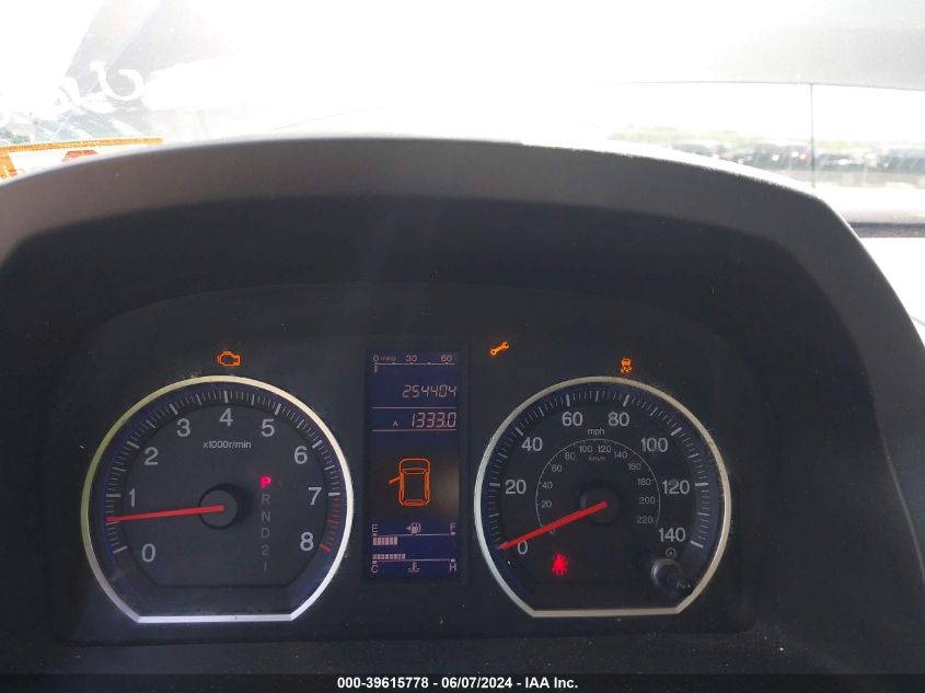 2010 Honda Cr-V Lx VIN: 5J6RE4H38AL093844 Lot: 39615778