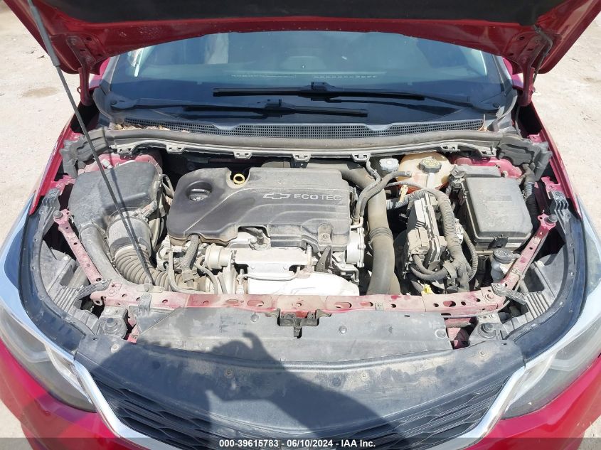 2017 Chevrolet Cruze Lt Auto VIN: 3G1BE6SM9HS603605 Lot: 39615783