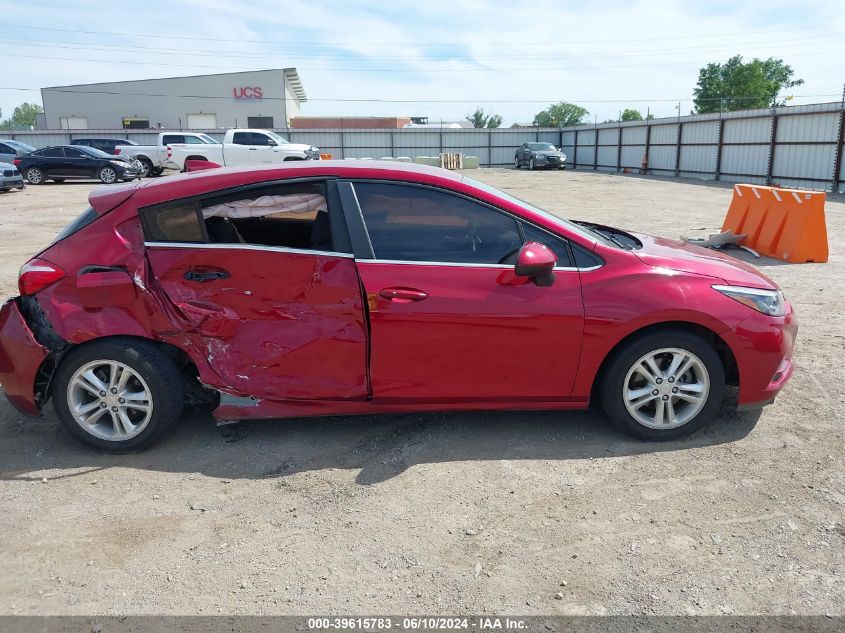 2017 Chevrolet Cruze Lt Auto VIN: 3G1BE6SM9HS603605 Lot: 39615783