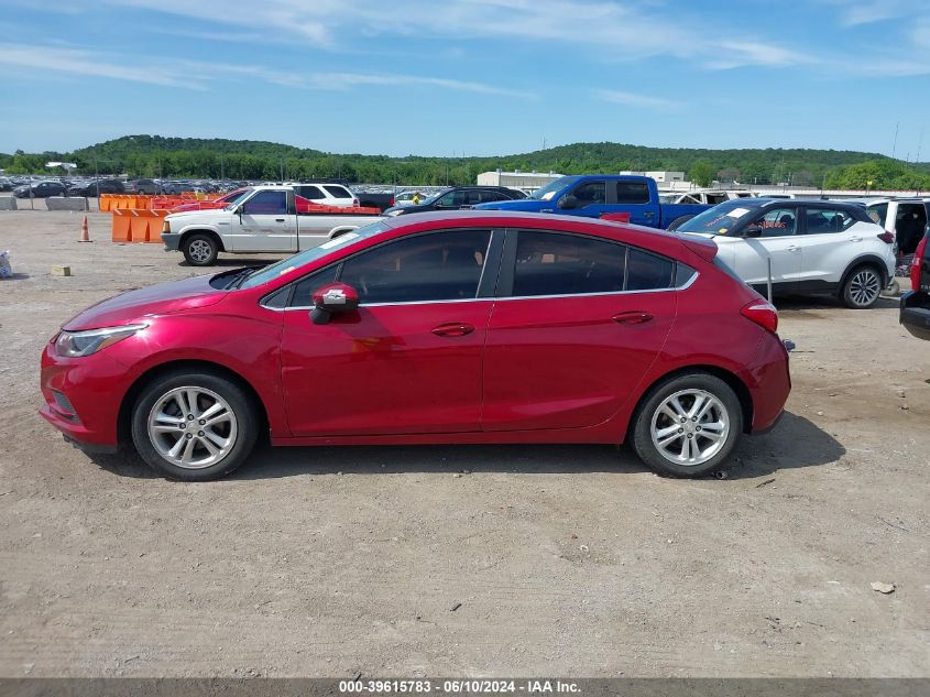2017 Chevrolet Cruze Lt Auto VIN: 3G1BE6SM9HS603605 Lot: 39615783