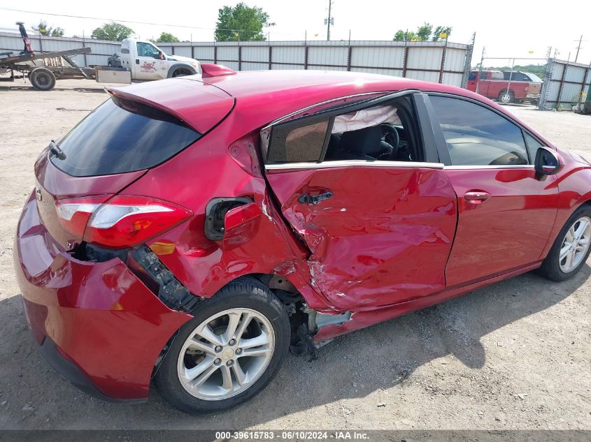 2017 Chevrolet Cruze Lt Auto VIN: 3G1BE6SM9HS603605 Lot: 39615783