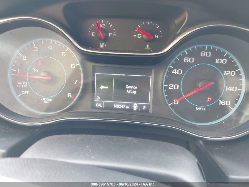 2017 Chevrolet Cruze Lt Auto VIN: 3G1BE6SM9HS603605 Lot: 39615783