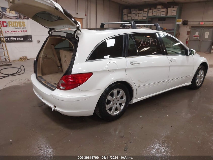 2007 Mercedes-Benz R 350 4Matic VIN: 4JGCB65E97A042455 Lot: 39615790