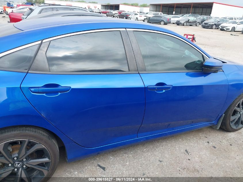 2019 Honda Civic Sport VIN: 19XFC2F85KE026419 Lot: 39615827