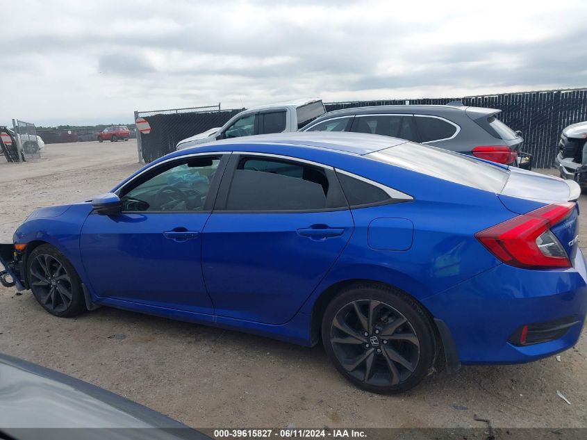 2019 Honda Civic Sport VIN: 19XFC2F85KE026419 Lot: 39615827