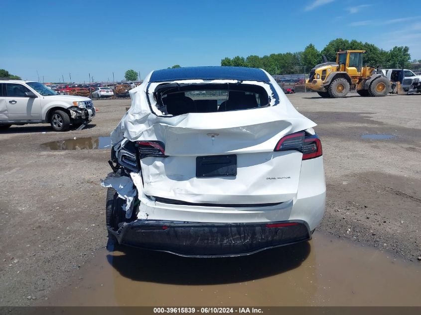 2023 TESLA MODEL Y AWD/LONG RANGE DUAL MOTOR ALL-WHEEL DRIVE - 7SAYGDEE9PF753051