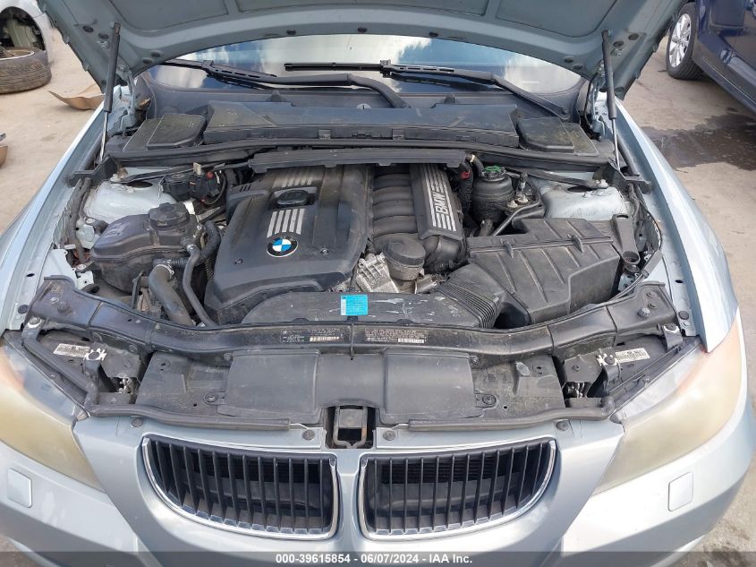 2007 BMW 328I VIN: WBAVC53557FZ79858 Lot: 39615854