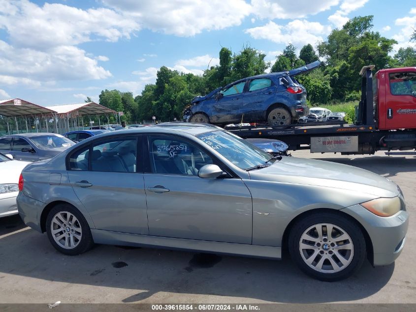 2007 BMW 328I VIN: WBAVC53557FZ79858 Lot: 39615854